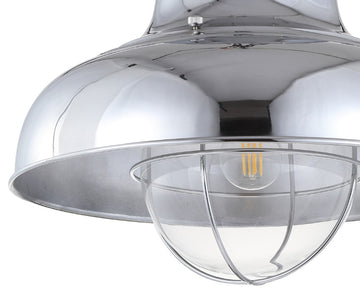 Cameron 13" Metal LED Semi Flush Mount - JONATHAN Y